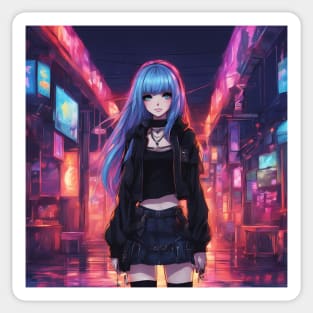 Darkest Symphony Collorful Street Sticker